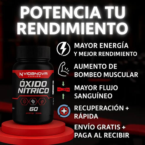 MaxiLau ® Óxido Nítrico | Energía extrema.