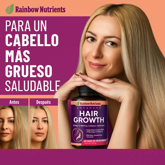 Crecimiento capilar avanzado para mujeres y hombres.