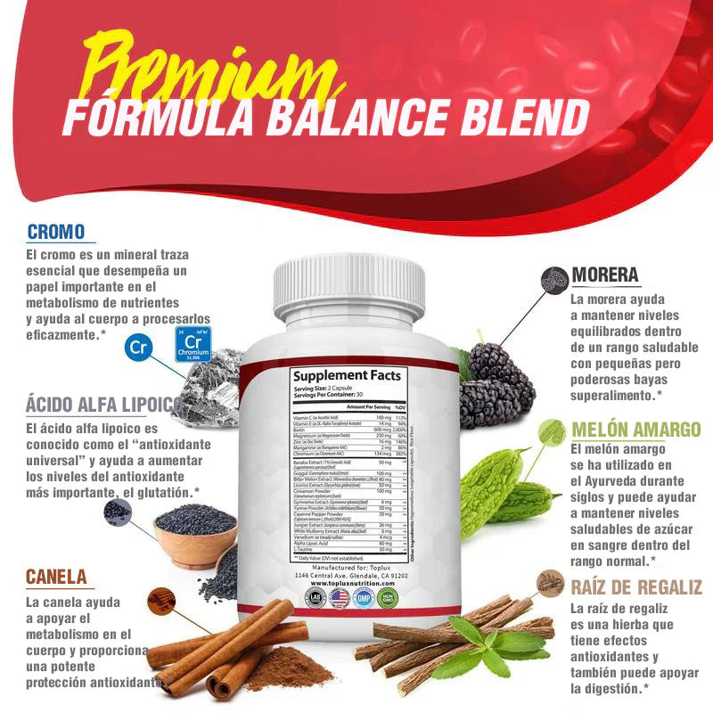 Blood Sugar Control Natural del Azúcar en Sangre